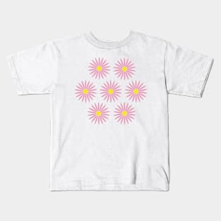 pink flowers Kids T-Shirt